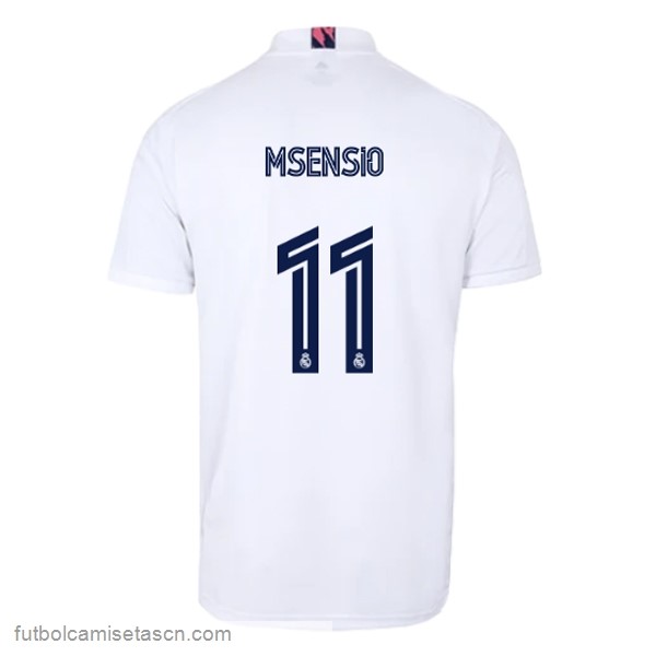 Camiseta Real Madrid 1ª NO.11 Asensio 2020/21 Blanco